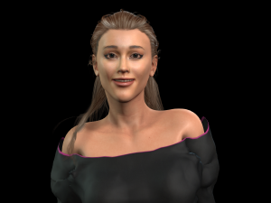 of ariana grande the great singer Modèle 3D