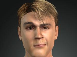 of justin bieber the great singer 3D Model