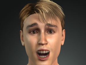 of justin bieber the great singer 3D Model