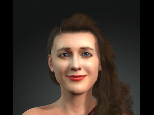 s of eva green the famous actress Modelo 3D