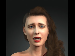 s of eva green the famous actress Modelo 3D