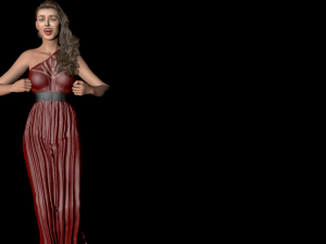 s of eva green the famous actress Modelo 3D