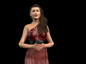 s of eva green the famous actress Modelo 3D