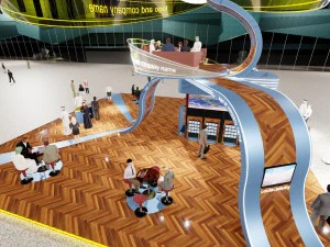 stand espositivo personalizzato 7 Modello 3D