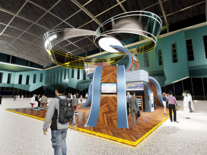 custom exhibition booth 7 Model 3D