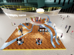 custom exhibition booth 7 Model 3D