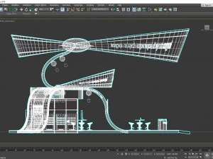 custom exhibition booth 7 3D Model