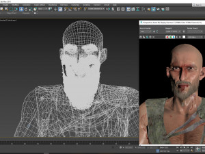 3d warrior model ready for animation Modelo 3D