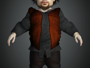 peter dinklage got star ready for animation 3D 模型