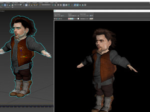 peter dinklage got star ready for animation 3D 模型