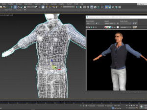 For barack obama president of the united states of america ready for animation Modelo 3D