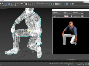 For barack obama president of the united states of america ready for animation Modelo 3D