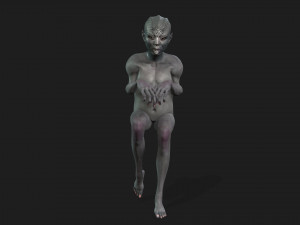 alien ready for animation Model 3D