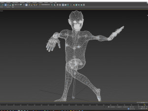 alien ready for animation Model 3D