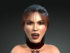 Dancing Women 1 3D Rigged model ready for animation 3D Model