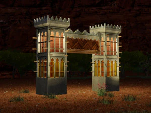Heritage gate 1 3D Model
