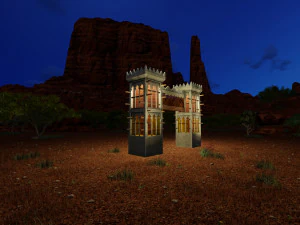 Heritage gate 1 3D Model