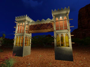 Heritage gate 1 3D Model