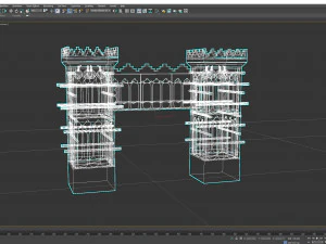Heritage gate 1 3D Model
