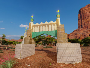 Heritage gate 2 and heritage Tower 2 Modèle 3D