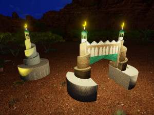 Heritage gate 2 and heritage Tower 2 Modèle 3D