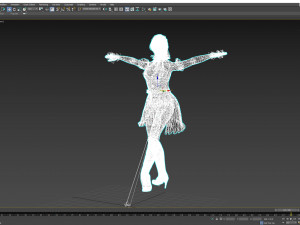 3D Women -Emilia Clarke 3D Rigged model ready for animation 3D-Modell