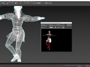 of Ariana Grande the singer low poly for Game 3D Модель