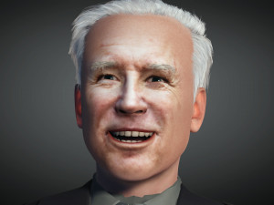 3D Man -US President Joe Biden 3D Rigged model ready for animation 3D Model