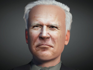 3D Man -US President Joe Biden 3D Rigged model ready for animation 3D Model
