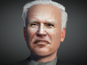 3D Man -US President Joe Biden 3D Rigged model ready for animation 3D Model
