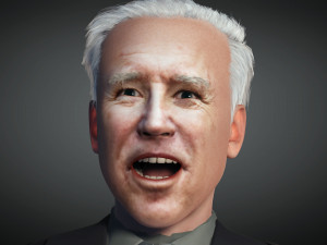3D Man -US President Joe Biden 3D Rigged model ready for animation 3D Model