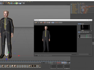 3D Man -US President Joe Biden 3D Rigged model ready for animation 3D Model