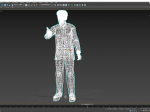 3D Man -US President Joe Biden 3D Rigged model ready for animation 3D Model
