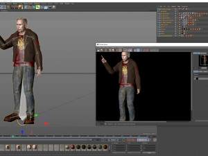 Vladimir Putin the Russian President 3D Rigged model ready for animation Modelo 3D
