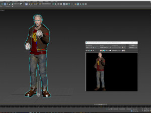 Vladimir Putin the Russian President 3D Rigged model ready for animation Modelo 3D