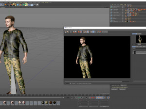 Volodymyr Zelenskyy Ukrainian President 3D Rigged model ready for animation 3D Модель