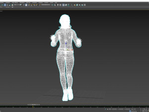 Chloe Grace Moretz 3D Rigged model ready for animation 3D Модель