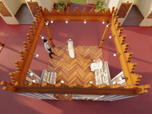 3D design for an entire exhibition of Arab heritage 3D Модель