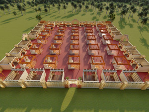 3D design for an entire exhibition of Arab heritage 3D Модель