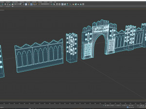 3D design for an entire exhibition of Arab heritage 3D Модель