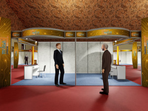 3D design for Exhibition inside a tent 3D 模型
