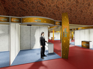 3D design for Exhibition inside a tent 3D 模型