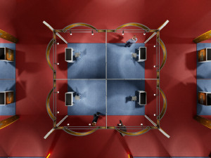 3D design for Exhibition inside a tent 3D 模型