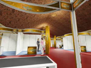 3D design for Exhibition inside a tent 3D 模型