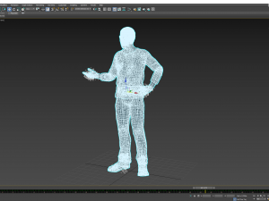 Chris Rock 3D Rigged model ready for animation Modeling for comedian Chris Rock Animation facility Modello 3D