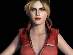 Alexandra Daddario 3D Rigged model ready for animation 3D-Modell