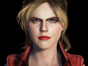 Alexandra Daddario 3D Rigged model ready for animation 3D-Modell
