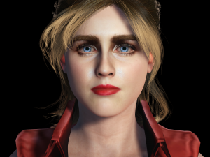 Alexandra Daddario 3D Rigged model ready for animation 3D-Modell