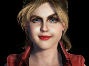 Alexandra Daddario 3D Rigged model ready for animation 3D-Modell