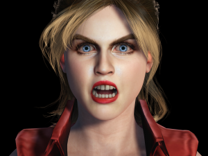 Alexandra Daddario 3D Rigged model ready for animation 3D-Modell